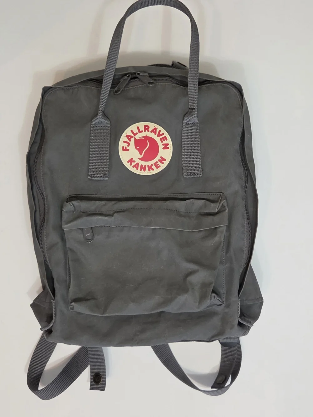 Fjallraven Kanken Classic Backpack in Dark Gray